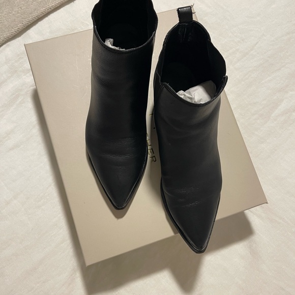 Marc Fisher Yale Black Booties - Picture 2 of 5